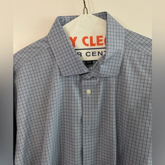 Kenneth Cole Awareness Dress Shirt (17 1/2 size) Slim Fit - Picture 2 of 7